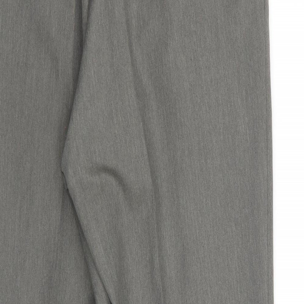 Marks and Spencer Mens Grey Rayon Trousers L26 in