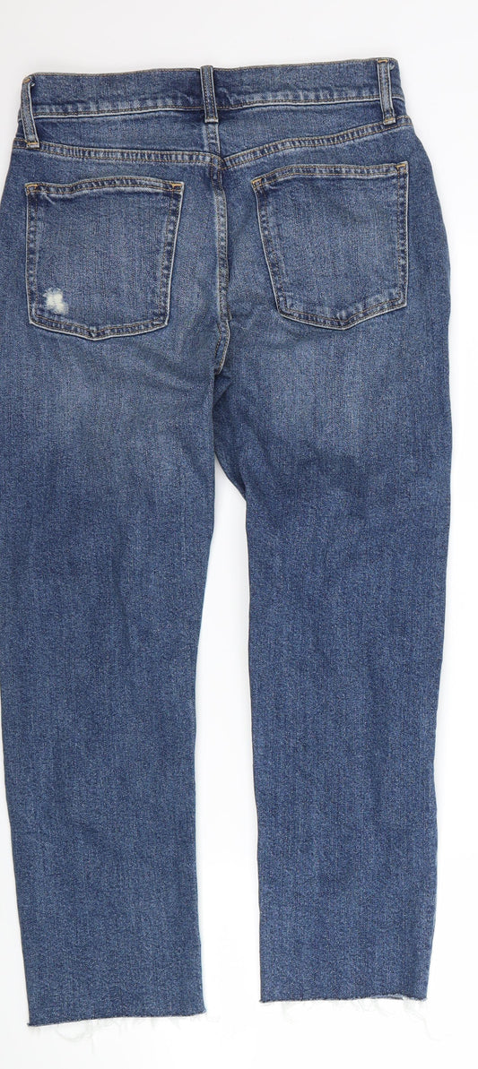 Gap Womens Blue Denim Cropped Jeans Size 26 L23 in