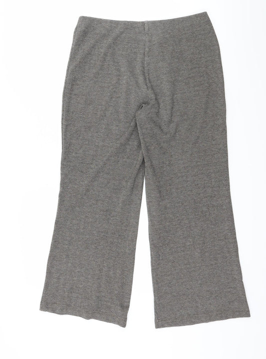 Womens UK Size 32 Marks and Spencer Regular Fit Brown Trousers
