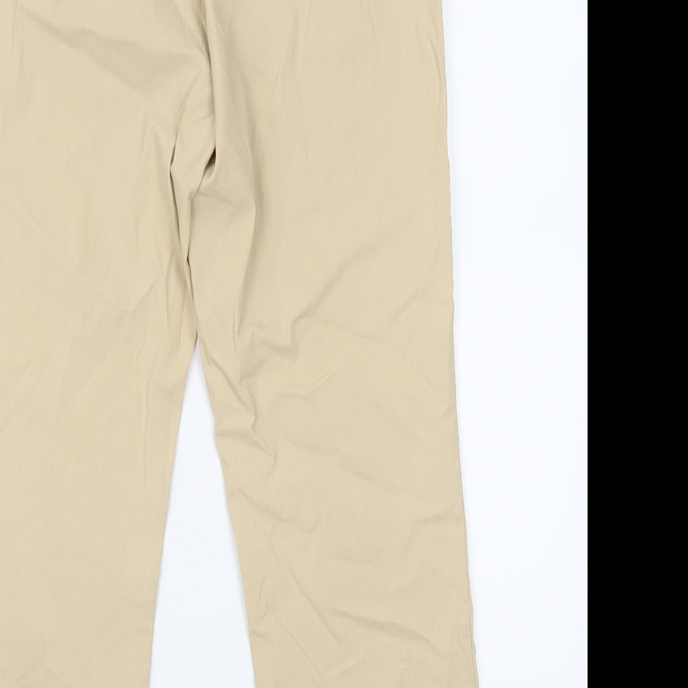 Debenhams Womens Beige Trousers Size 12 L25 in
