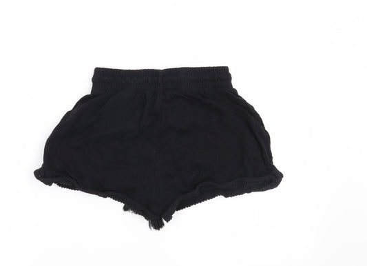 H&M Womens Black Culotte Shorts Size XS