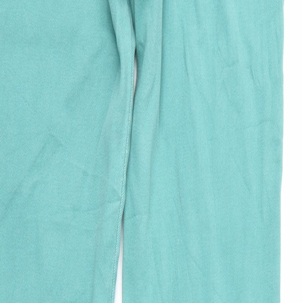 Zara Womens Blue Denim Skinny Jeans Size 8 L29 in