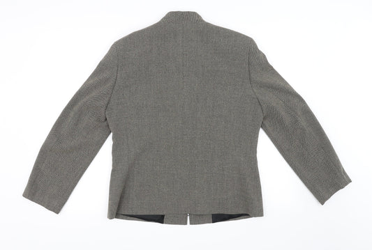 Womens UK Size 12 Bianca Regular Brown Blazer
