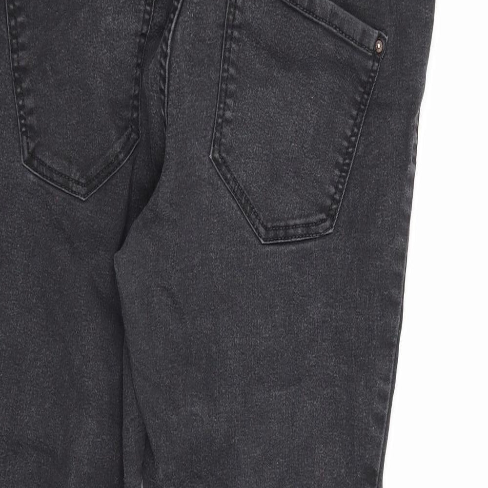 New Look Womens Black  Denim Jegging Jeans Size 10 L25 in