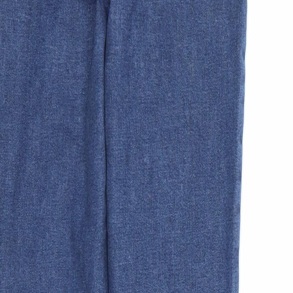 Denim Co. Womens Blue Denim Skinny Jeans Size 6 L20 in