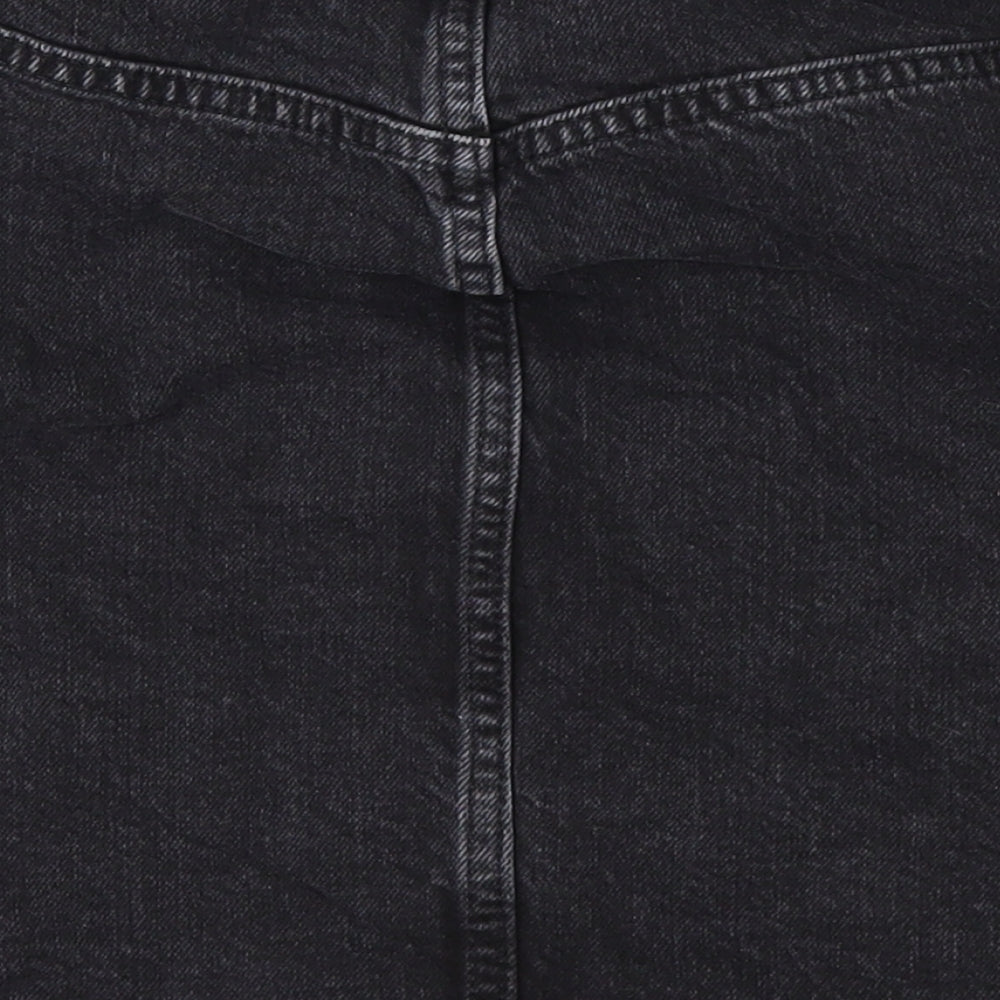 Womens UK Size 8 Topshop A-Line Denim Skirt