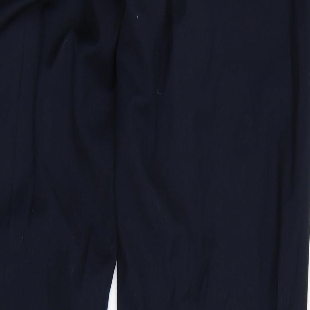 Womens UK Size 34 H&M Regular Fit Blue Trousers
