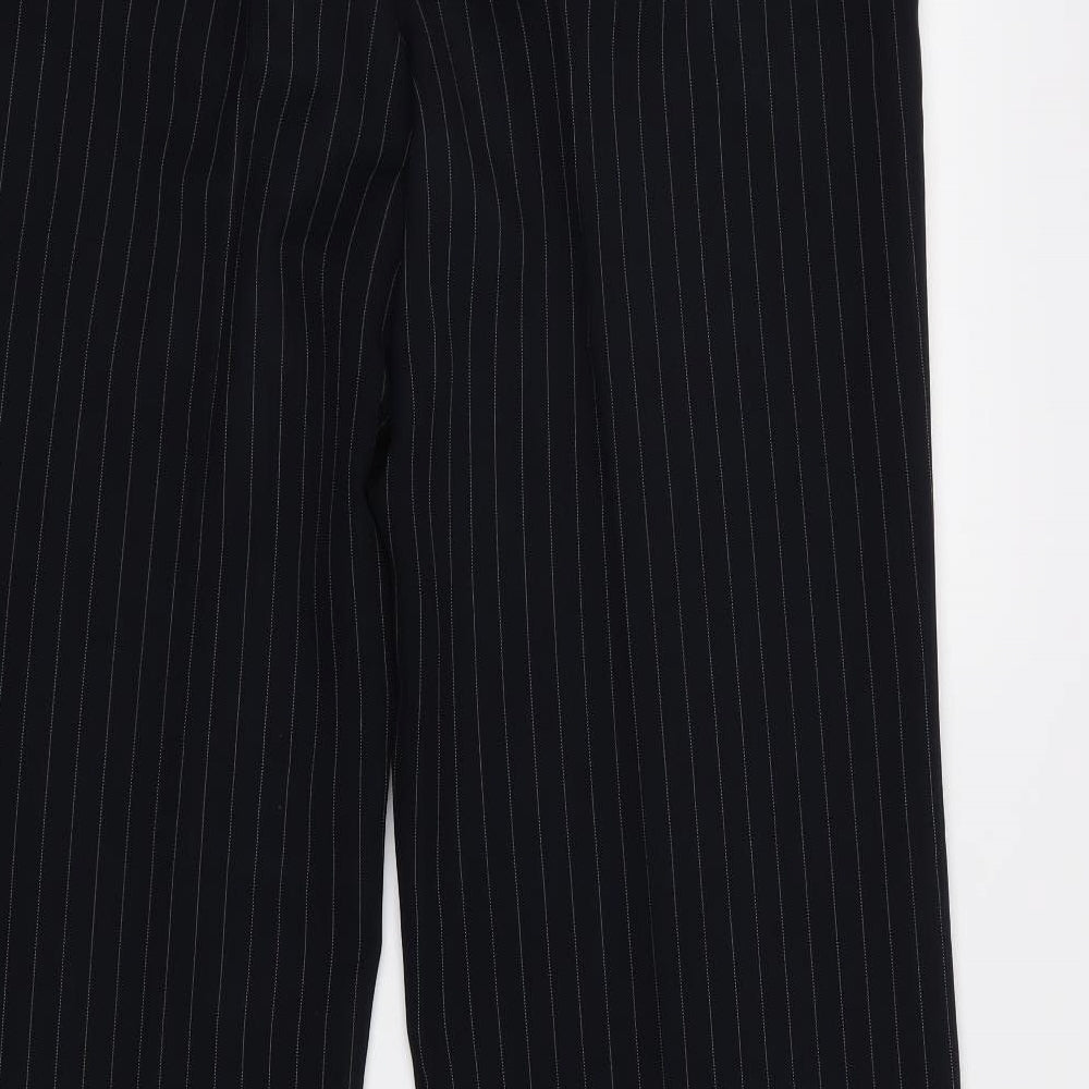 George Womens Black Trousers Size 12 L29 in