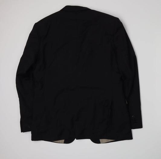 Mens UK Size L ROY ROBSON Regular Black Suit Jacket