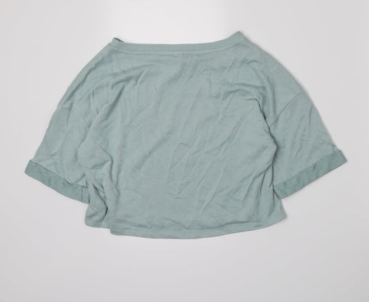 Divided by H&M Womens Blue Jersey Basic T-Shirt Size S