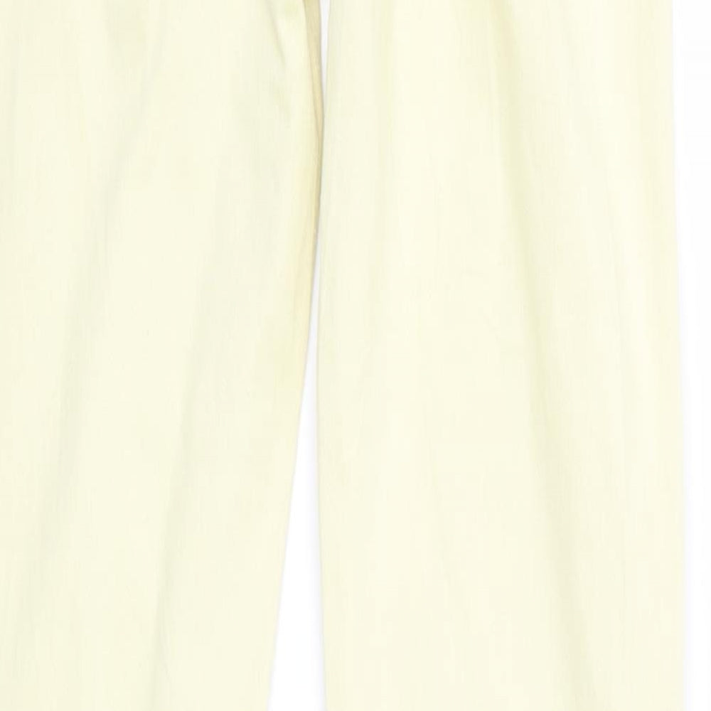 Womens UK Size 6 Jack Wills Regular Fit Skinny Yellow Jeans