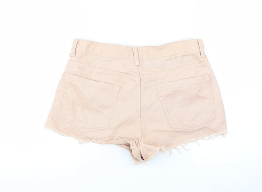 FOREVER 21 Womens Pink  Denim Hot Pants Shorts