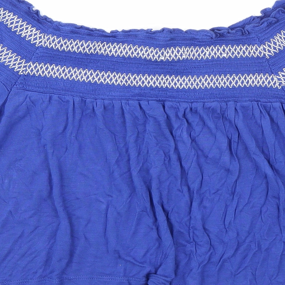 Primark Womens Blue Basic T-Shirt Size 12