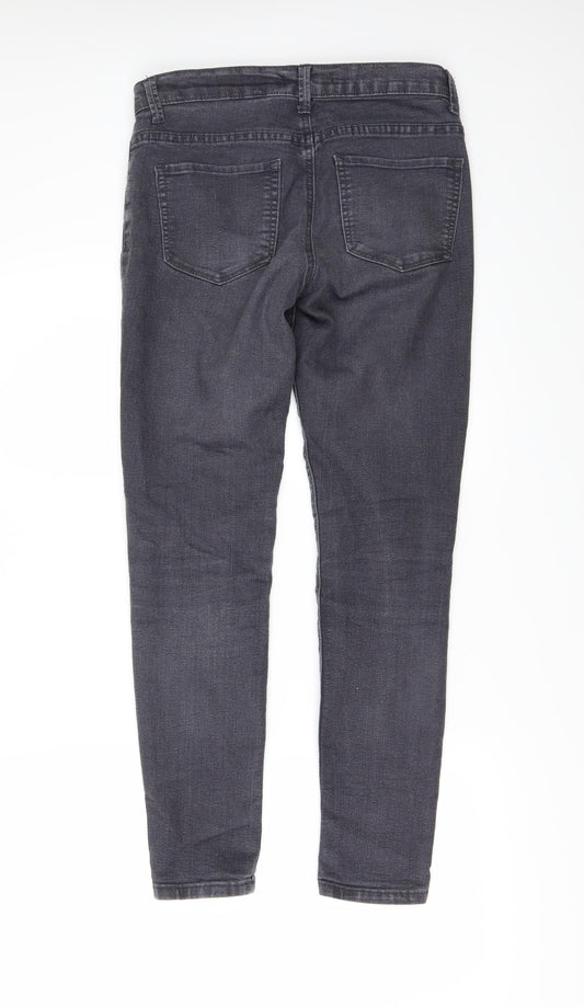 FOREVER 21 Womens Black Denim Skinny Jeans Size 26 L28 in