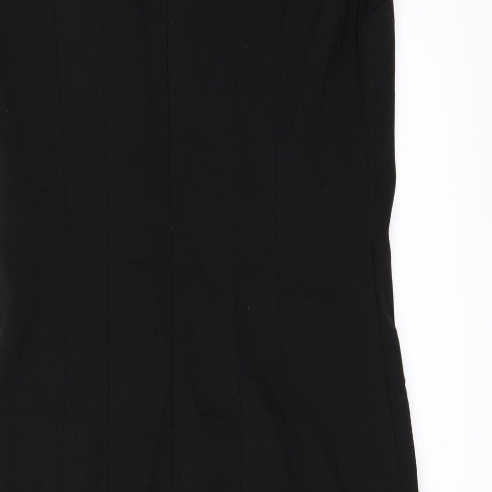 Elie Tahari Womens Black Batik Pencil Dress Size 8