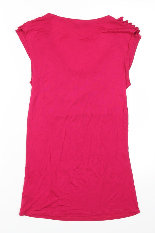 Gap Womens Pink Basic T-Shirt Size XS