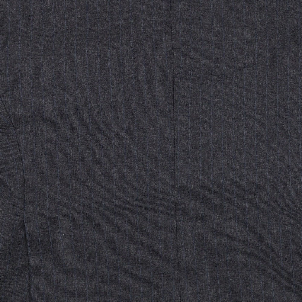 Mens UK Size 40 Preworn Regular Grey Suit Jacket