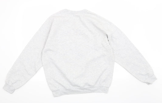 Gildan Womens Grey   Pullover Sweatshirt Size M  - Unicorn