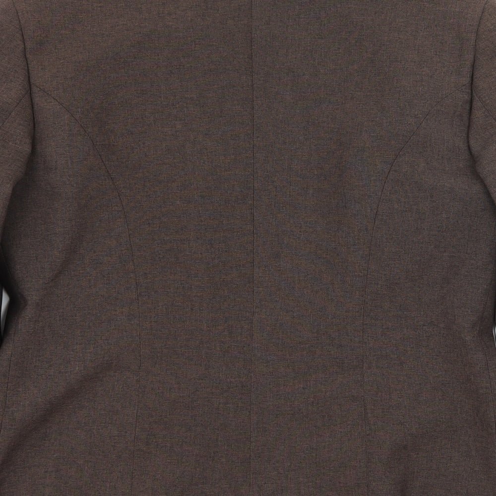 Womens UK Size 10 Essentials Brown Jacket