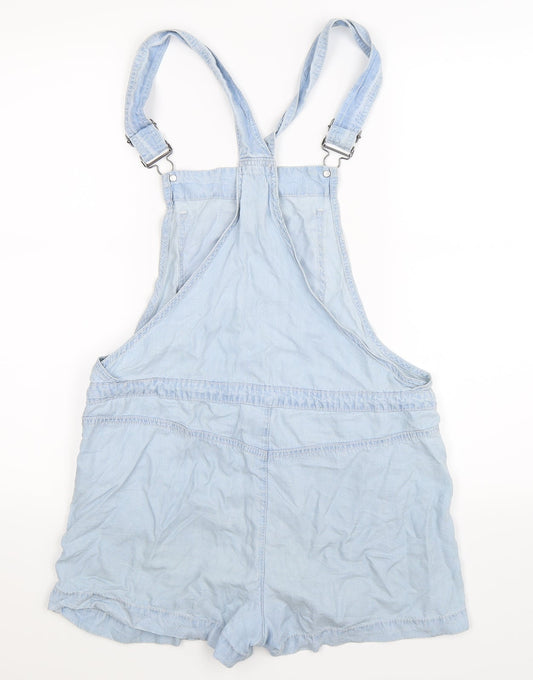 FOREVER 21 Womens Blue  Denim Dungaree One-Piece Size M L3 in