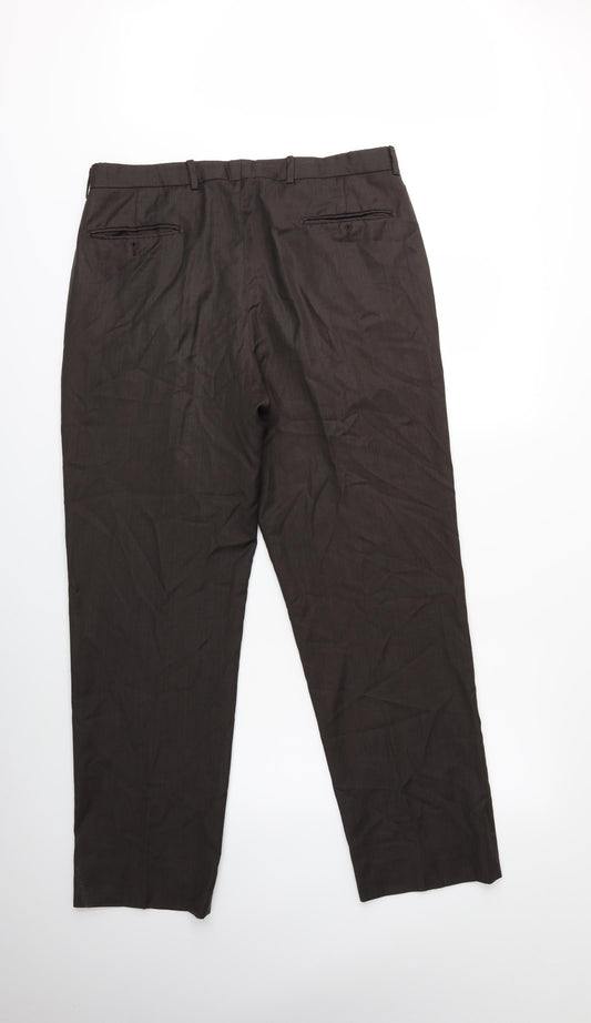Preworn Mens Brown Trousers L30 in