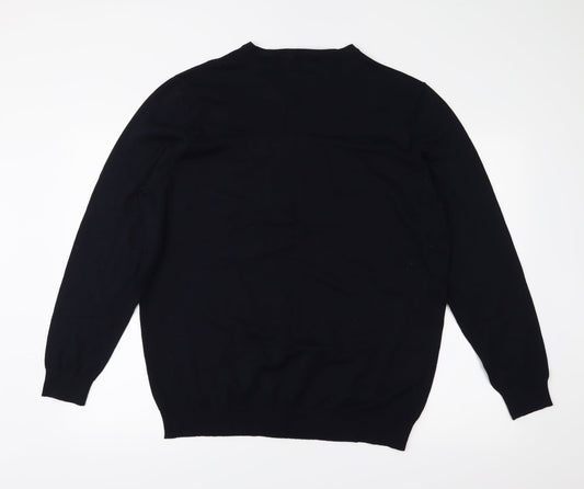 George Mens Beige Knit Pullover Jumper Size XL