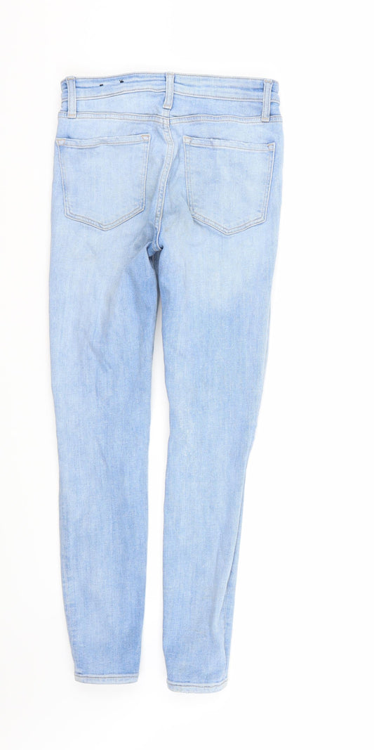Gap Womens Blue Straight Jeans Size 27 L27 in