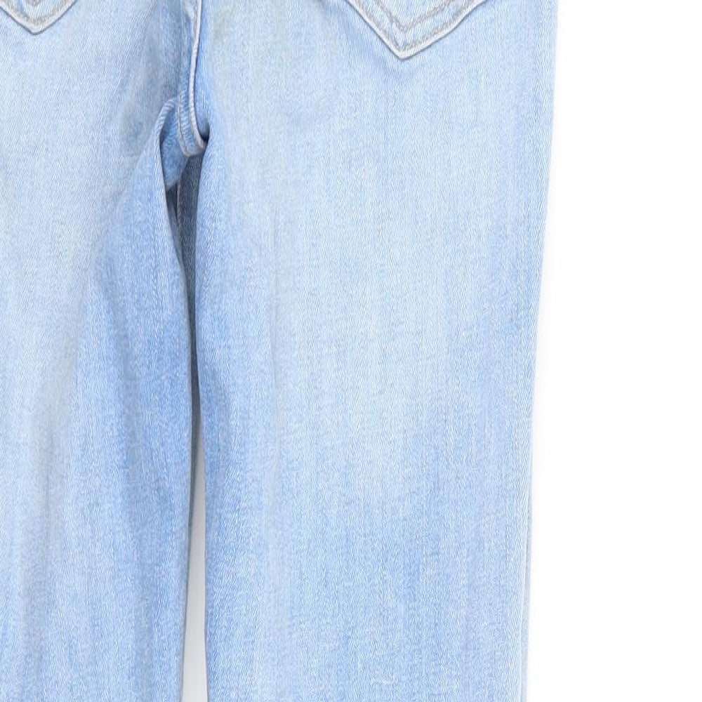 Gap Womens Blue Straight Jeans Size 27 L27 in