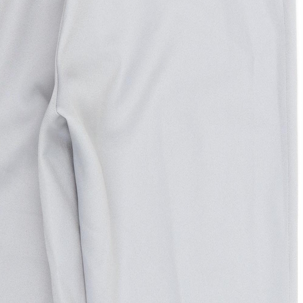 Womens UK Size 18 Preworn Regular Fit Grey Trousers