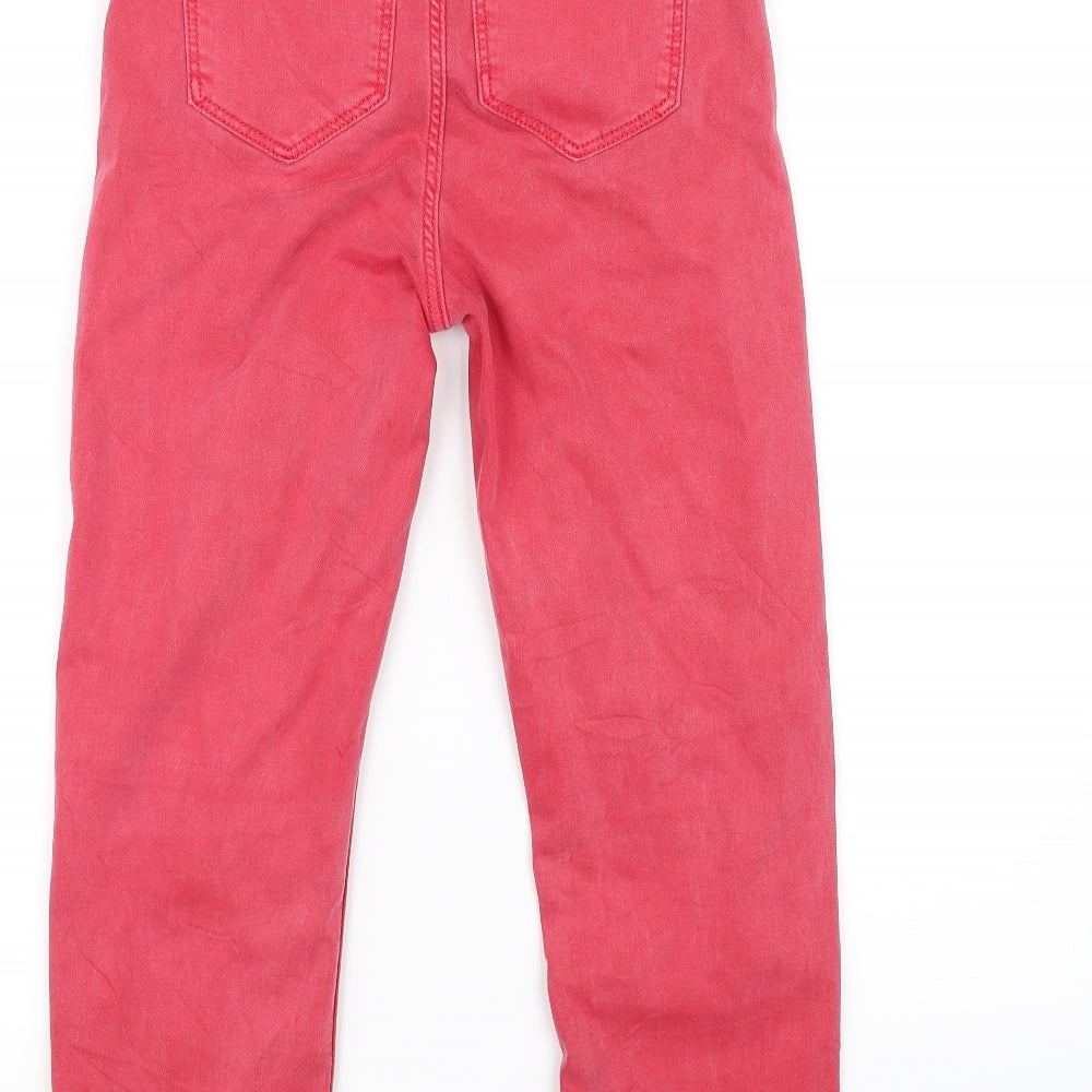 Marks and Spencer Womens Red Skinny Jeans Size 6 L21 in