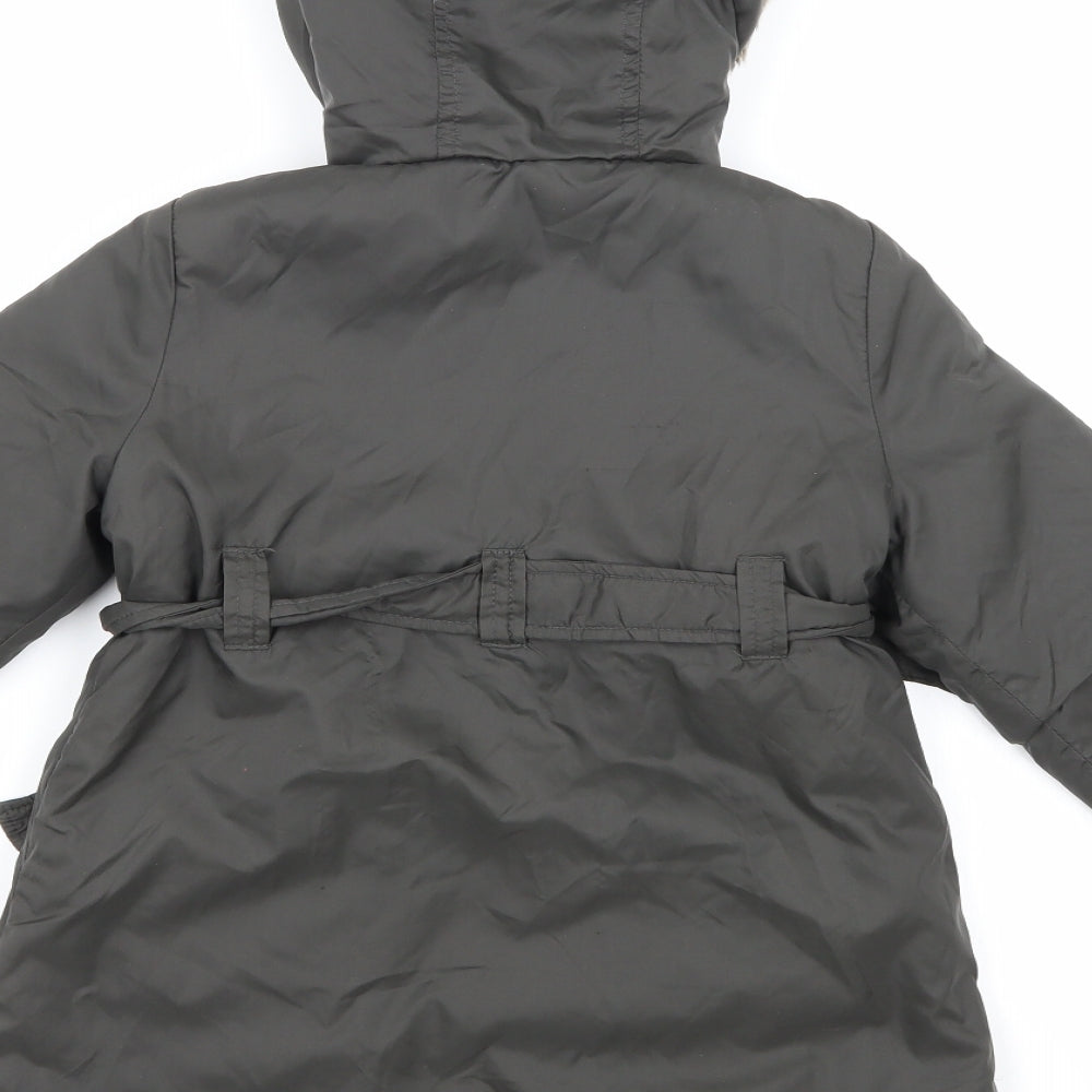 Neck & Neck Boys Brown Basic Coat Coat Size 2 Years