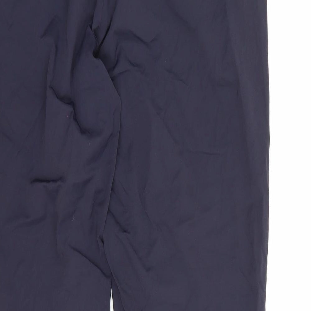 Marie Va Lois Womens Blue Trousers Size 10 L26 in