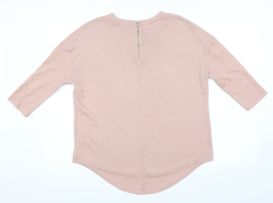 Primark Womens Pink Basic T-Shirt Size 6