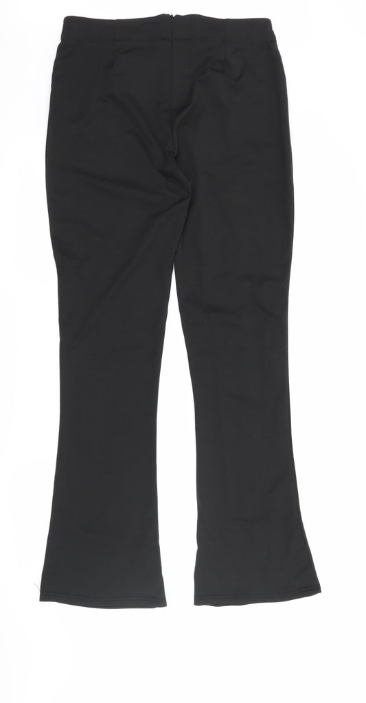 Preworn Womens Black Trousers Size 32 L31 in