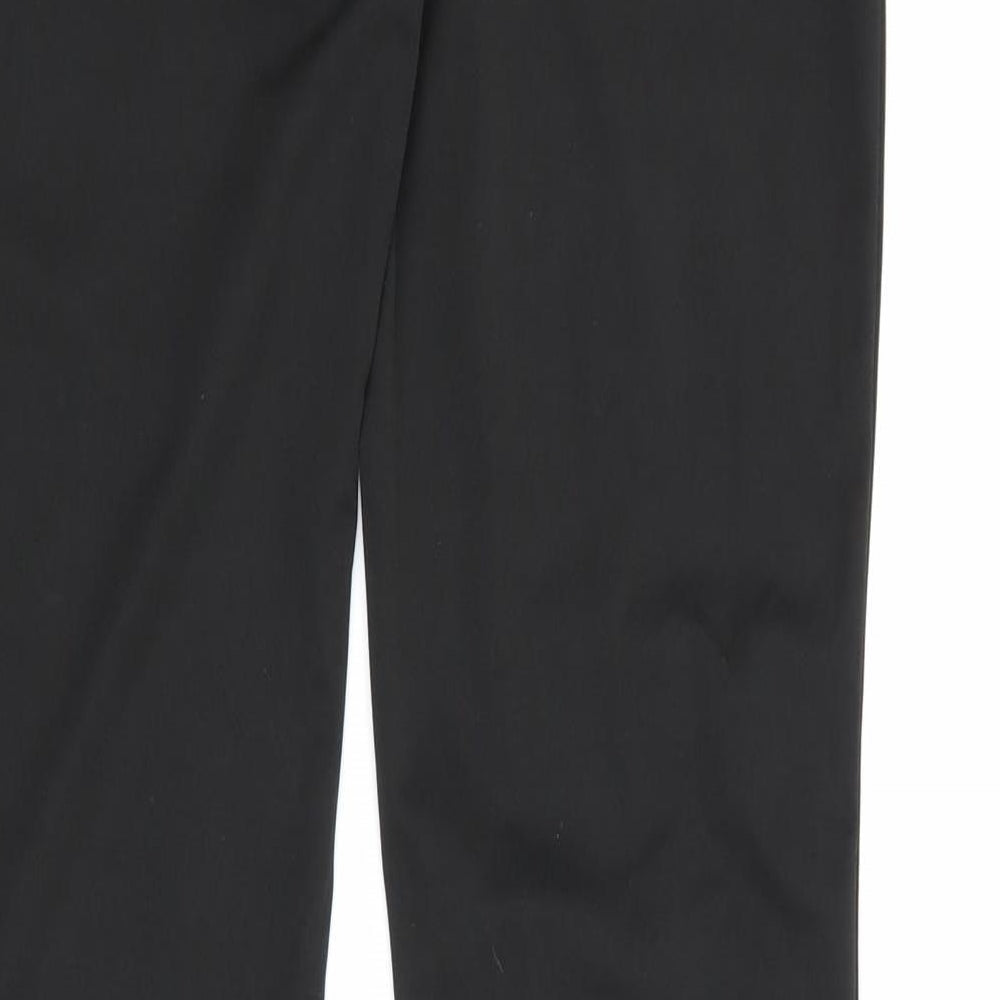 Preworn Womens Black Trousers Size 32 L31 in