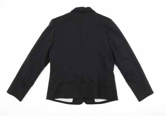Damart Womens Black   Jacket Suit Jacket Size 14