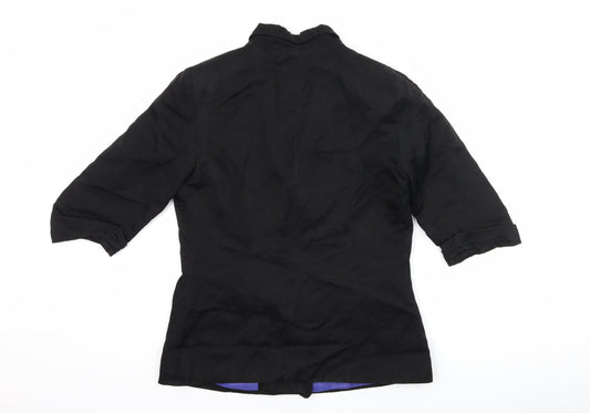 Womens UK Size 12 Topshop Black Jacket