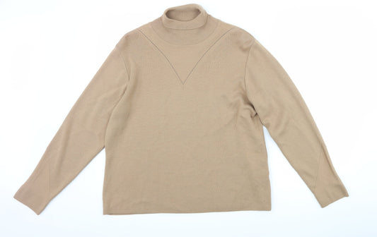 Klass Womens Brown Pullover Jumper Size XL