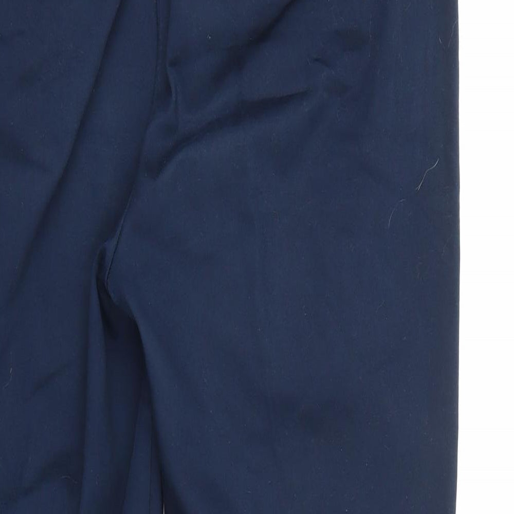 Womens UK Size 12 Marks and Spencer Regular Fit Blue Trousers