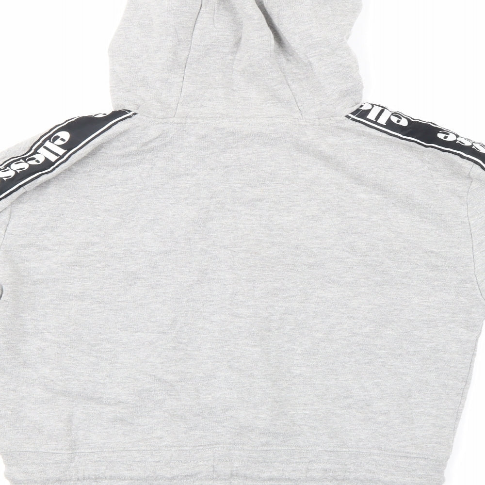 ellesse Womens Grey Pullover Hoodie Size 4
