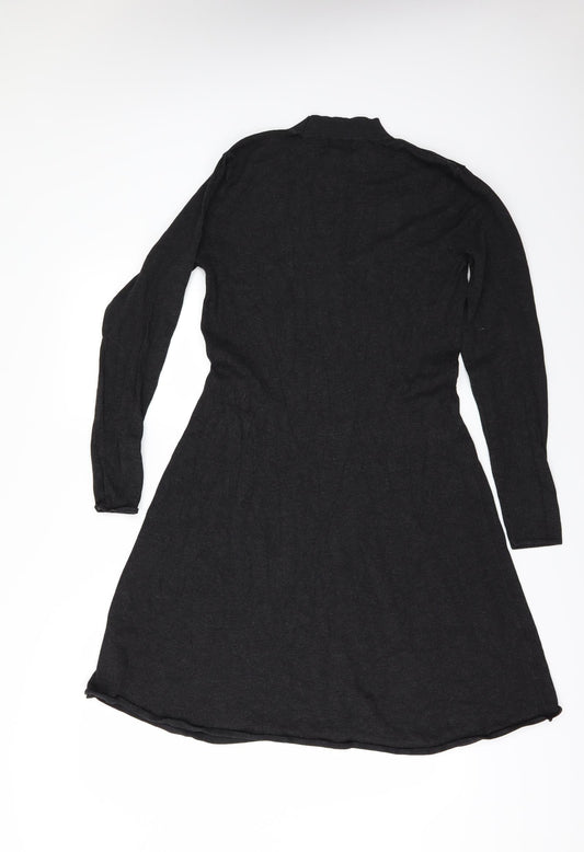 H&M Womens Grey Jumper Dress Size L