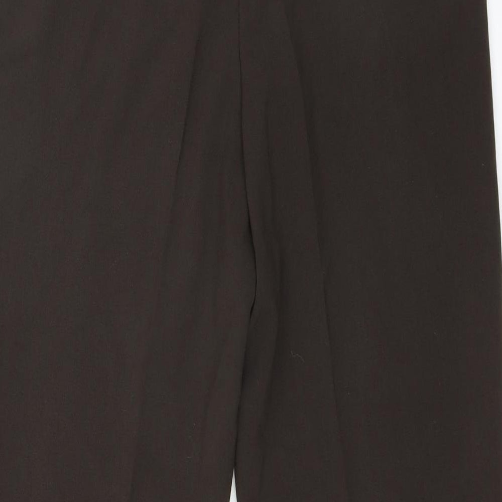 Berkertex Womens Brown Trousers Size 14 L29 in