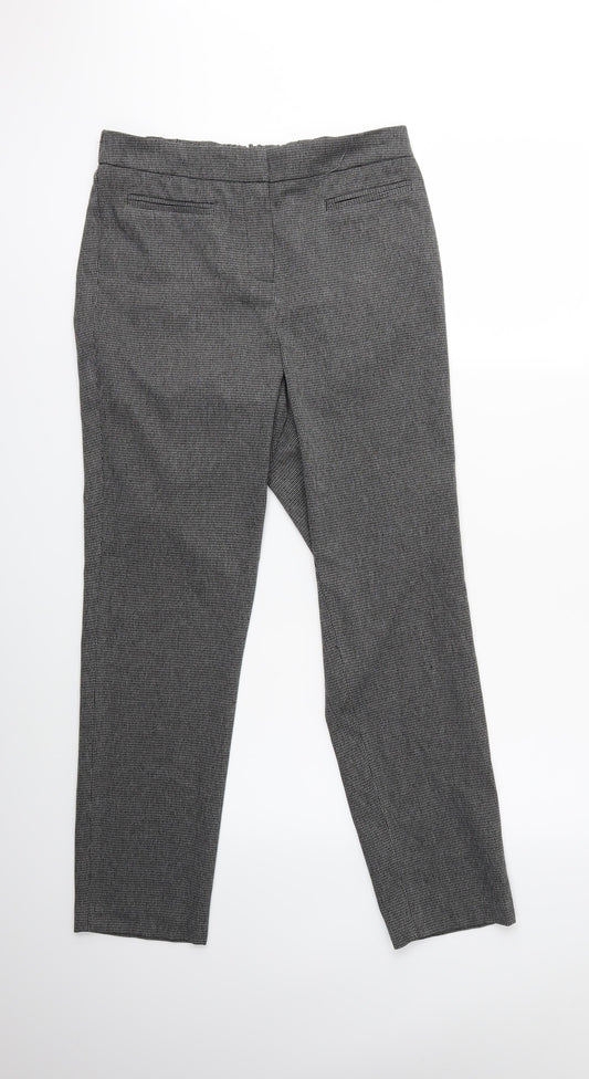 Womens UK Size 10 Bonmarché Regular Fit Grey Trousers