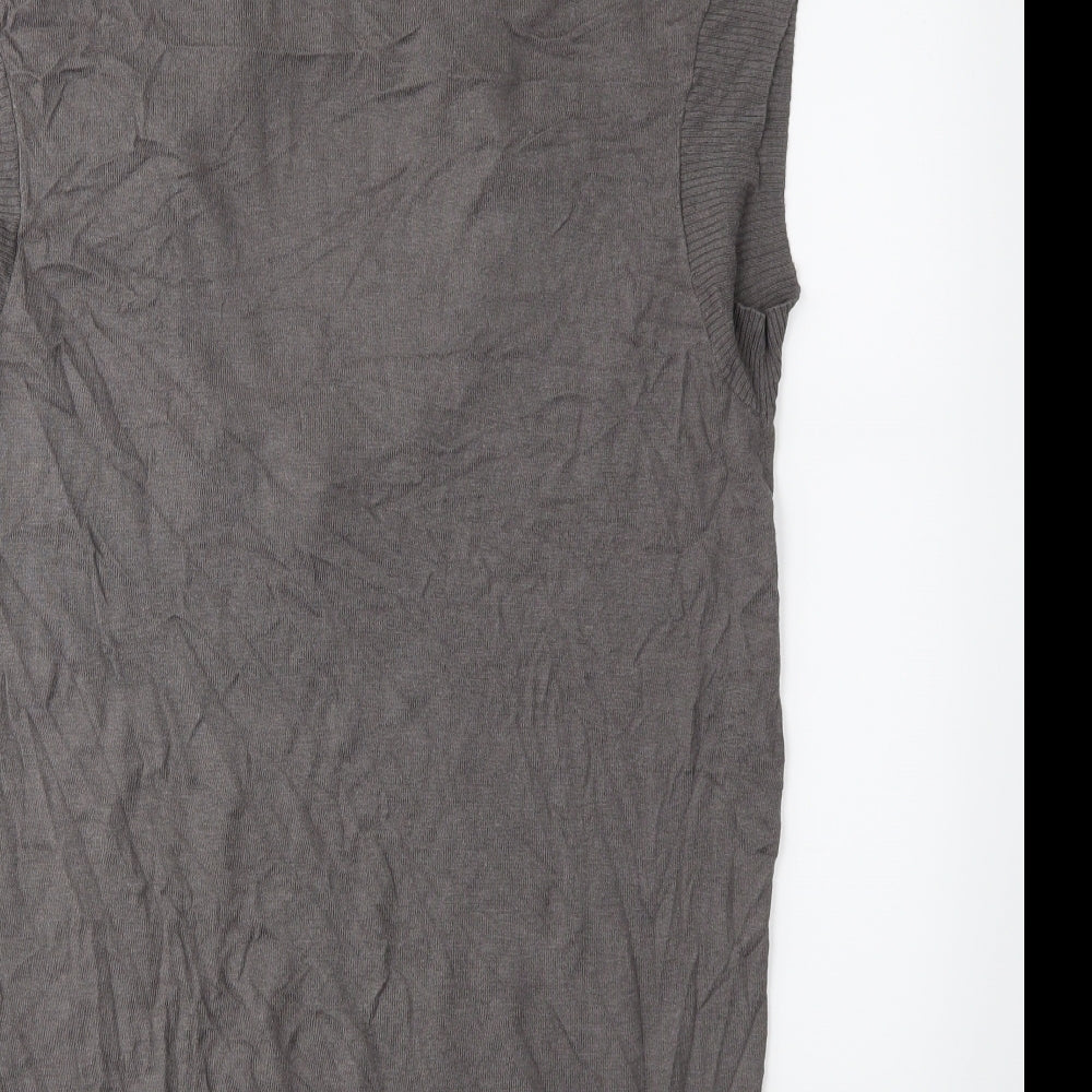 Atmosphere Womens Grey Knit Pullover Jumper Size 12
