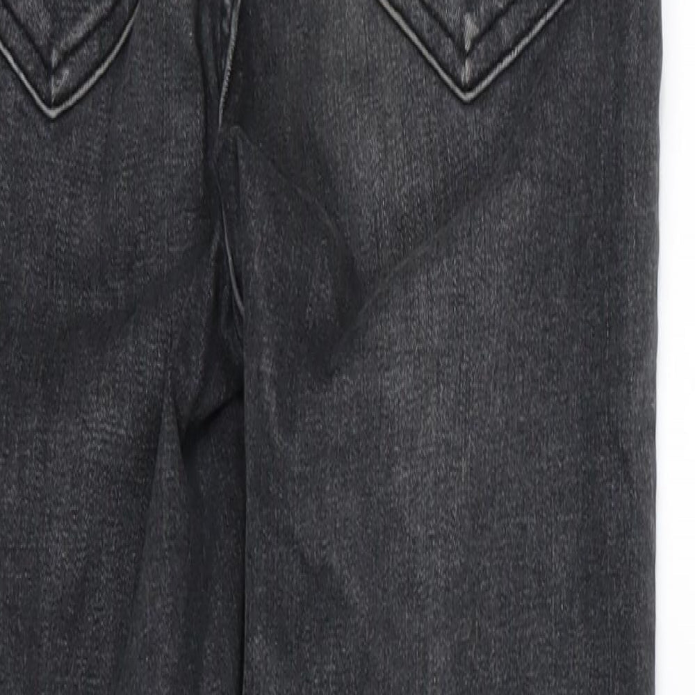 Topshop Womens Grey Denim Skinny Jeans Size 25 in L32 in - Jamie