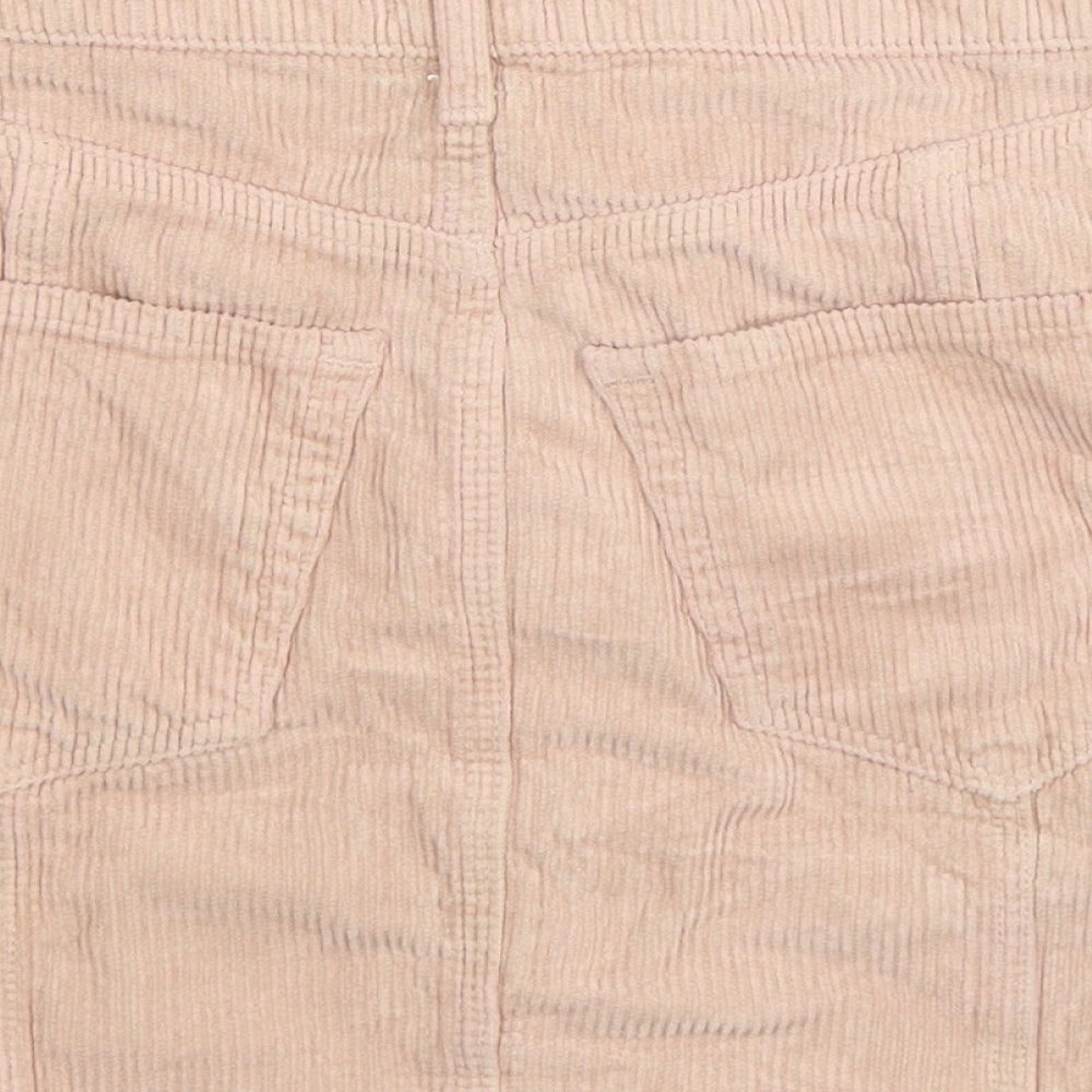 Womens UK Size 8 River Island A-Line Corduroy Skirt
