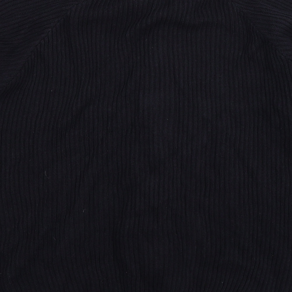 ACW85 Mens Blue  Knit Cardigan Jumper Size M