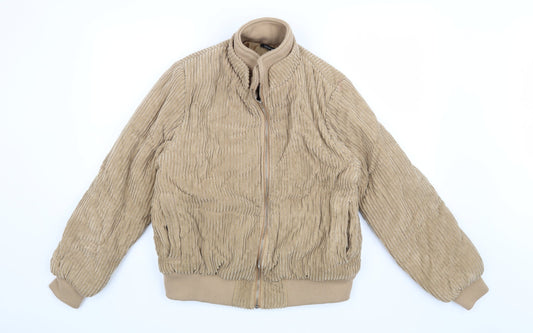 Womens UK Size 12 Boohoo Brown Jacket