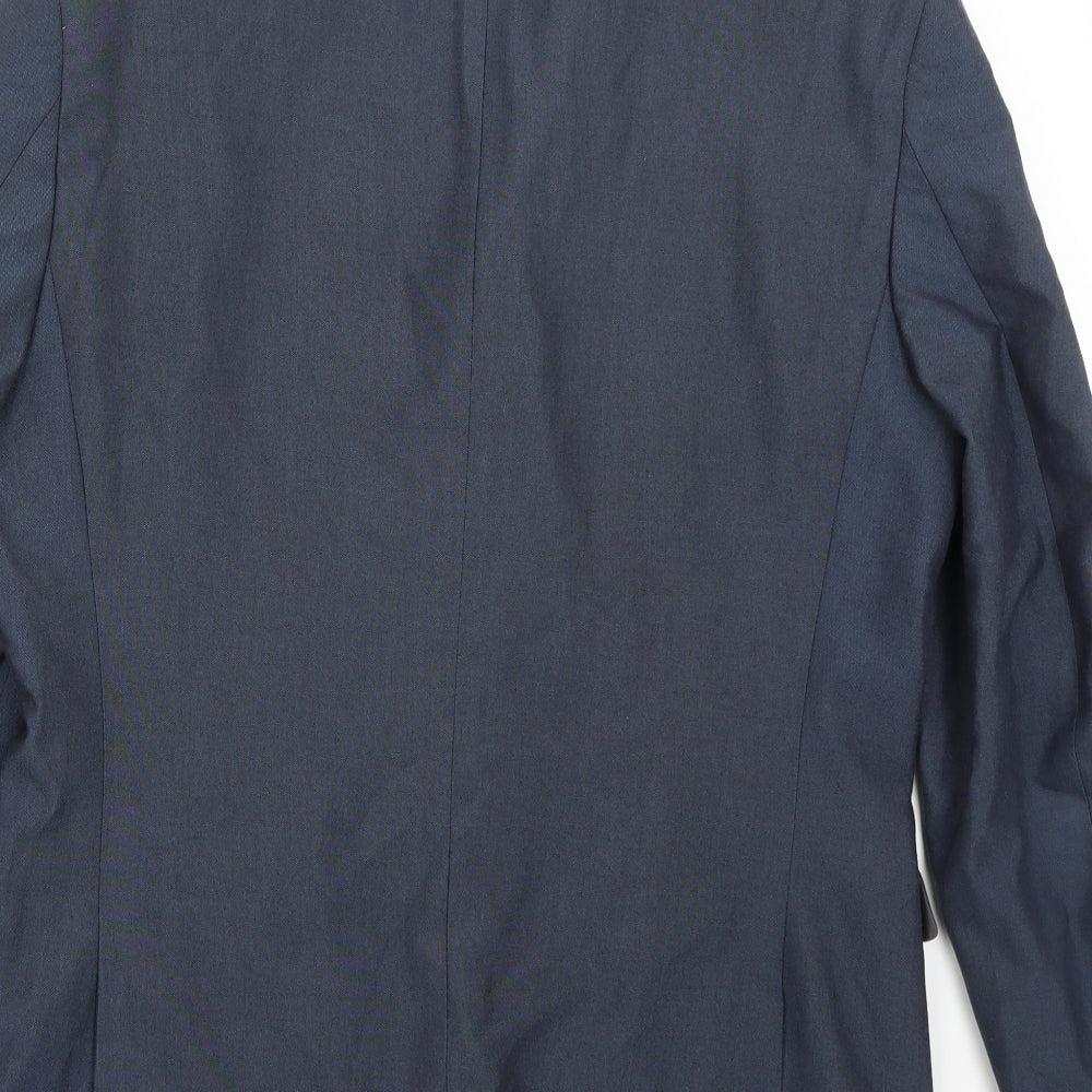 NEXT Womens Blue Jacket Suit Jacket Size 40