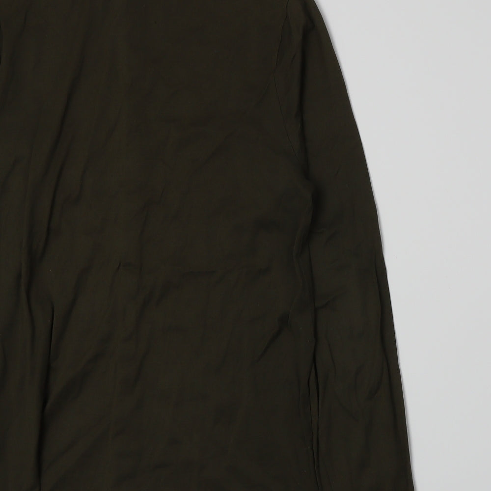 River Island Mens Green Polo Size S